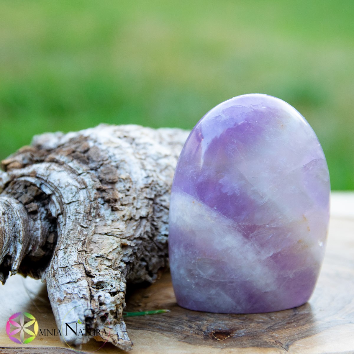 Forma libera Ametista Chevron Piccola