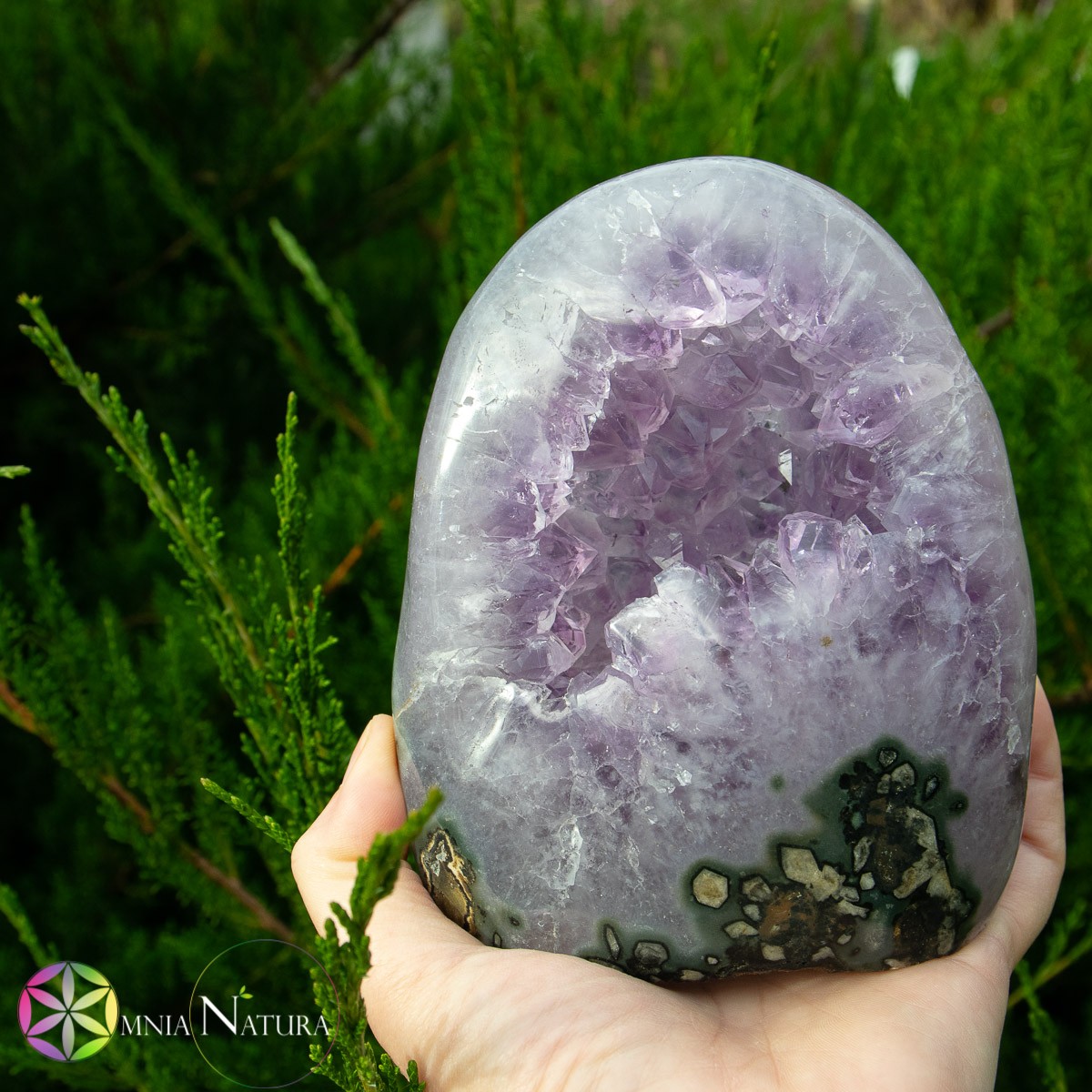 Geode Ametista Trasparente