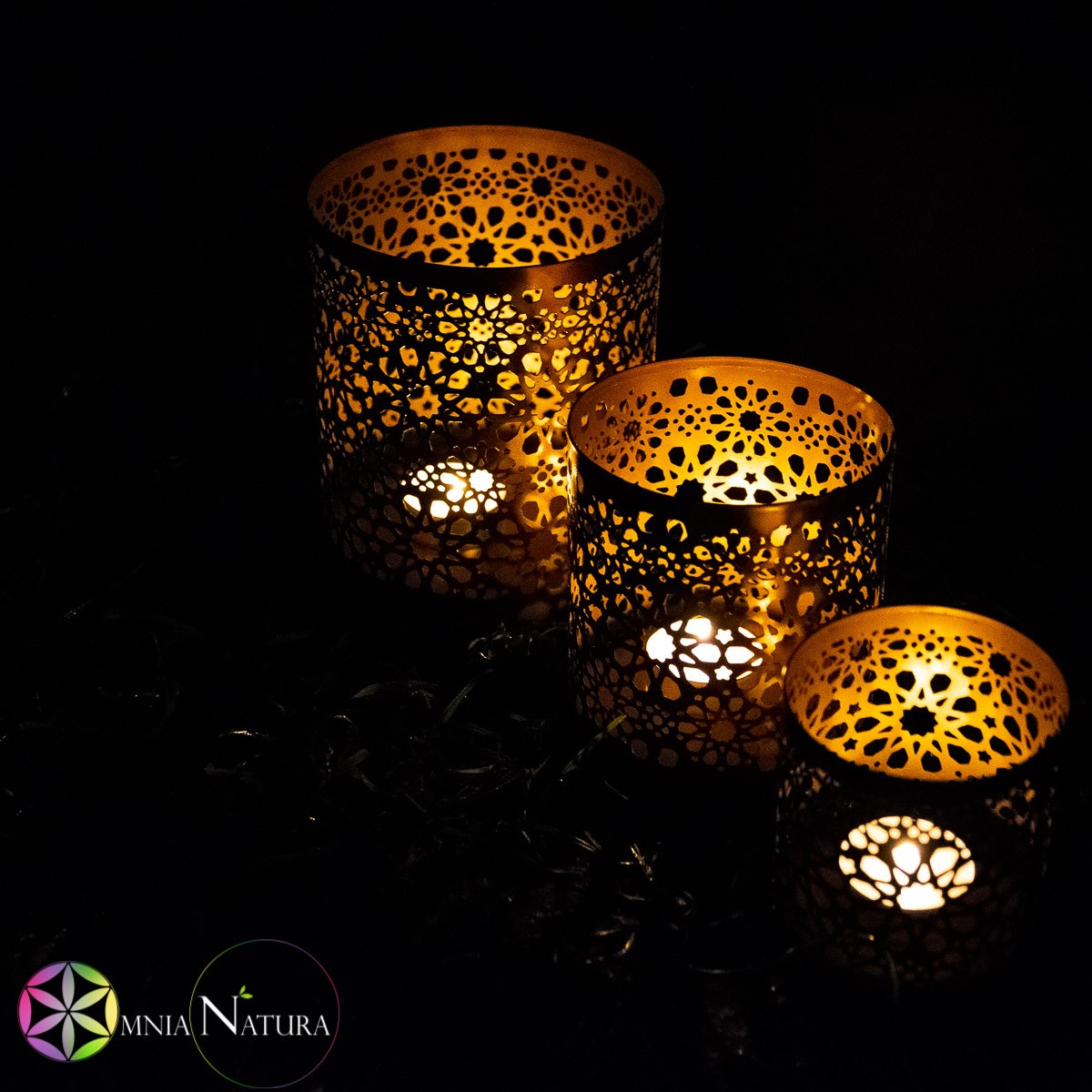 Set 3 Piccole Lanterne Orientali